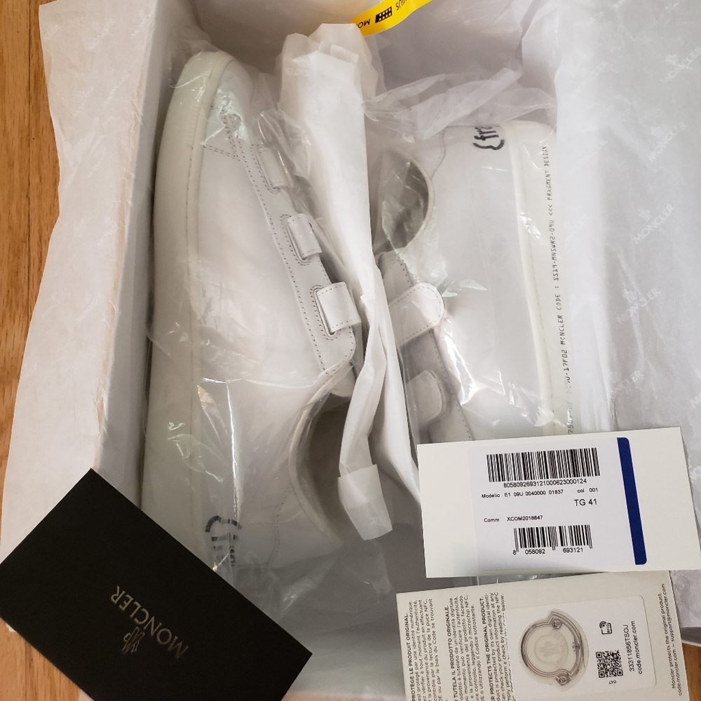 Sold..Moncler fitzroy fragment snkrs size 8 mens